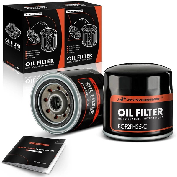 2 Pcs Engine Oil Filter for 1981 Jeep Scrambler