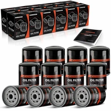 12 Pcs Engine Oil Filters for 1968-1986 Chevrolet C10 Suburban