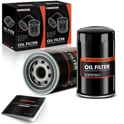2 Pcs Engine Oil Filter