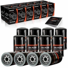 12 Pcs Engine Oil Filters for 1994-2010 Dodge Ram 2500