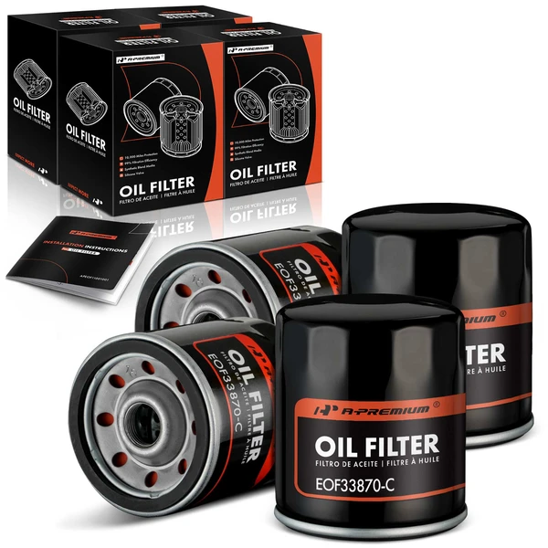 4 Pcs Engine Oil Filter for 1978-1987 1990-2004 Buick Regal