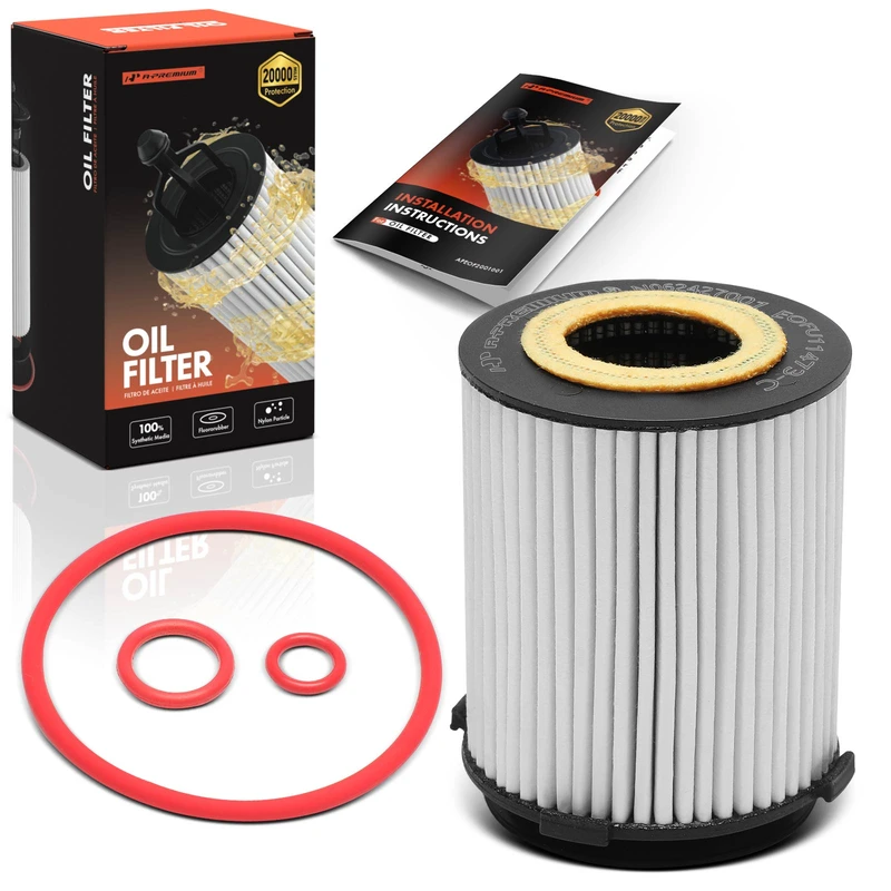 Ultra Synthetic Oil Filter for Mercedes-Benz A250 C300 C350e E300 E350 20K Miles