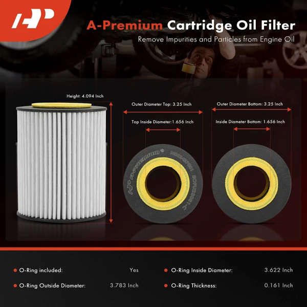 Ultra Synthetic Oil Filter for BMW 320i 328i 330i 525i X3 X5 Z3 Z4 Ford GT 20K