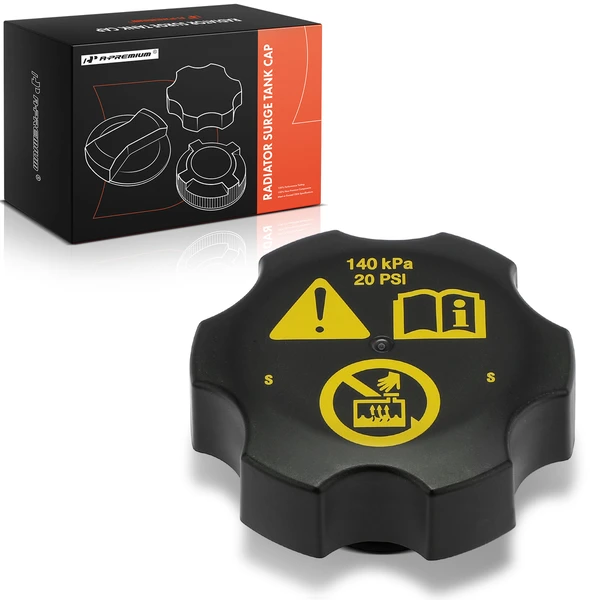 Coolant Reservoir Radiator Cap for 2011 2013 2019-2024 Chevrolet Silverado 1500