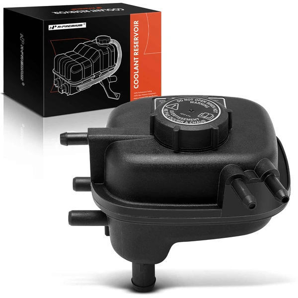 Engine Coolant Expansion Tank with Cap for 1997-2006 Jaguar XK8