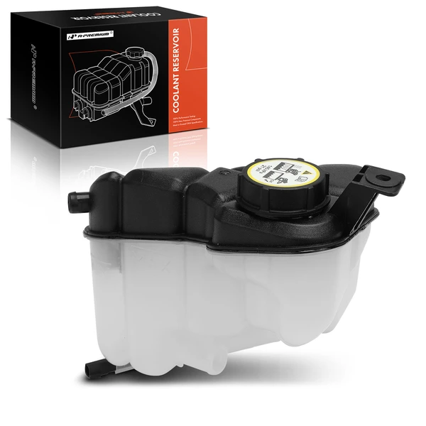 Engine Coolant Expansion Tank with Cap & Sensor for 2008-2016 Volvo XC70