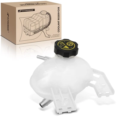 Engine Coolant Expansion Tank with Cap