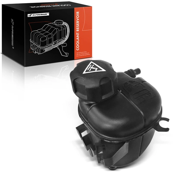 Engine Coolant Expansion Tank with Cap for 2017 BMW 540i