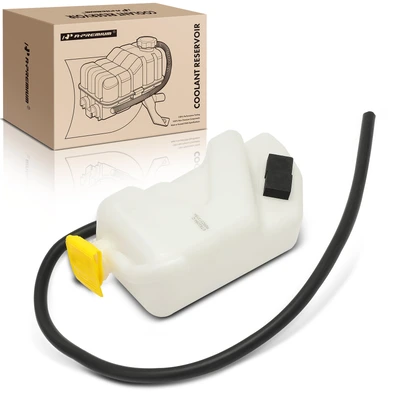 Engine Coolant Expansion Tank with Cap & Hose