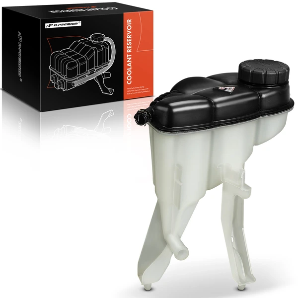 Engine Coolant Reservoir with Cap & Sensor for 2017-2020 Mercedes-Benz SLC300