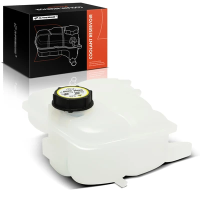Front Engine Coolant Reservoir Tank with Cap