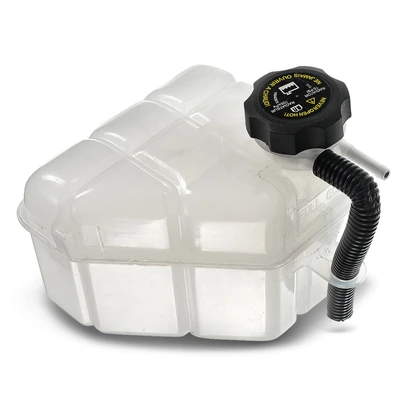 Engine Coolant Expansion Tank With Cap