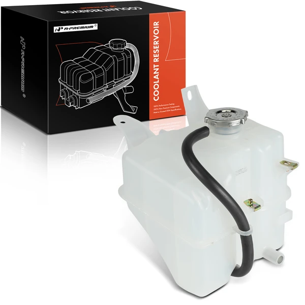 Engine Coolant Reservoir with Cap & Hose for 2001-2006 Dodge Stratus