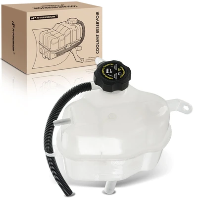 Engine Coolant Expansion Tank With Cap