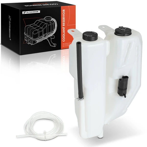 Front Engine Coolant & Washer Fluid Reservoir for Chevrolet Astro GMC Safari