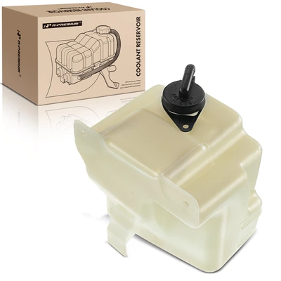 Engine Coolant Expansion Tank With Cap