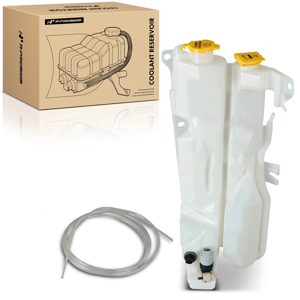 Front Washer Fluid Reservoir with Cap & Hose & Sensor for 2007-2009 Chrysler Aspen