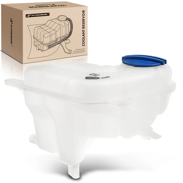 Engine Coolant Expansion Tank with Cap for Audi A6 Quattro 2005-2009 A6 V6 3.2L