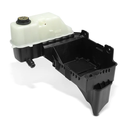 Left Engine Coolant Reservoir Tank with Cap