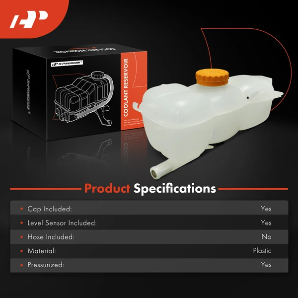 A-Premium APET0475 Engine Coolant Reservoir Front Side