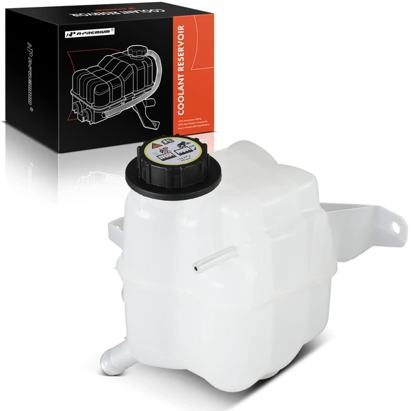 Radiator Coolant Reservoir with Cap for 2009-2019 Ford Flex