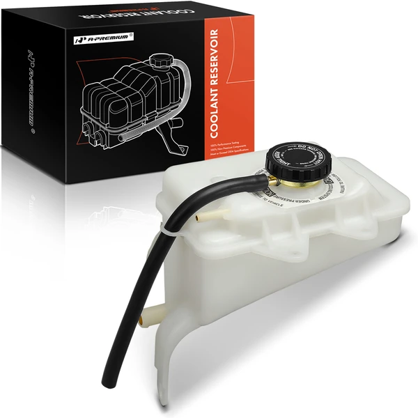 Front Engine Coolant Reservoir with Cap & Hose for Chrysler Dodge Intrepid Eagle