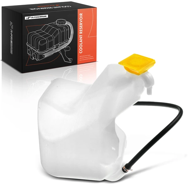 Engine Coolant Expantion Tank with Cap for 2004-2009 Dodge Ram 2500