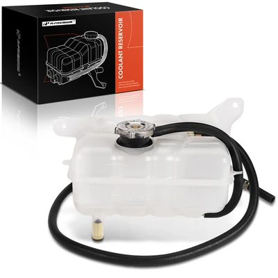 Engine Coolant Expansion Tank with Cap