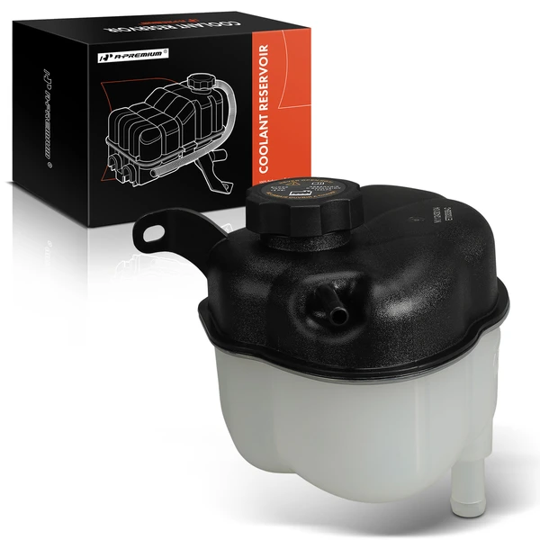 Front Engine Coolant Reservoir with Cap for 2010-2017 GMC Terrain