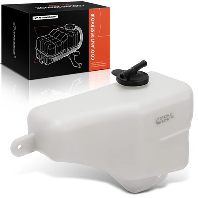 Engine Expansion Coolant Tank with Cap