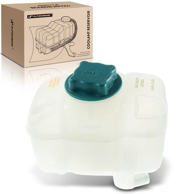 Engine Coolant Expansion Tank with Cap