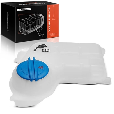 Engine Coolant Expansion Tank with Cap & Sensor