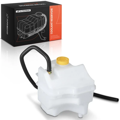 Engine Coolant Reservoir Tank with Cap & Hose