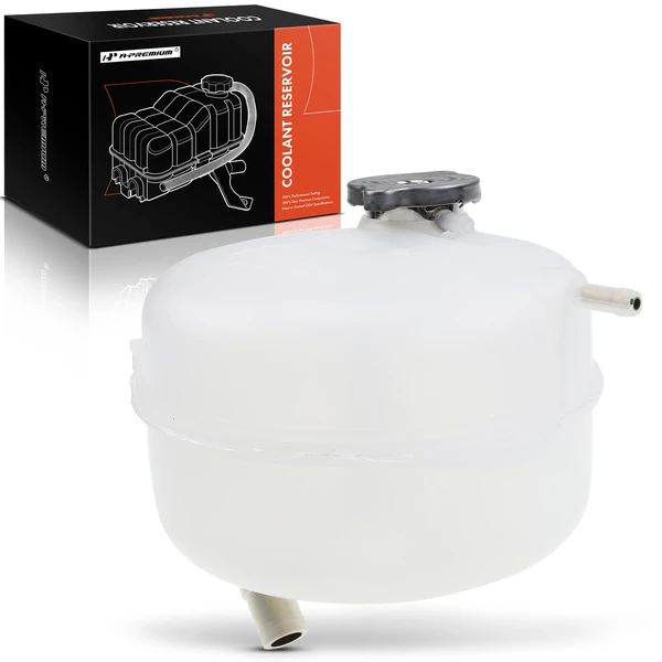 Engine Coolant Expansion Tank with cap for Mercedes-Benz R107 350SL 380SL 450SLC