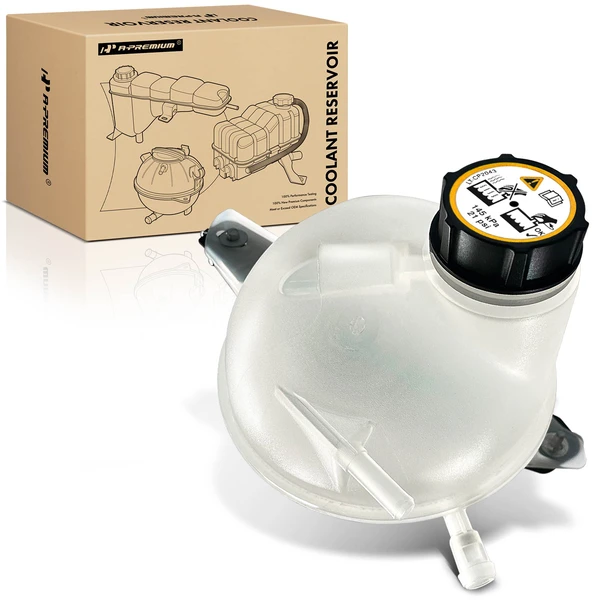 Engine Coolant Reservoir Tank with Cap for Ford E-Transit Transit-150 250 350 3.5L