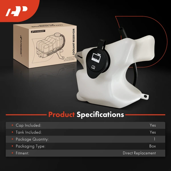 Radiator Coolant Reservoir with Cap & Tank for Cadillac Eldorado Buick Oldsmobile