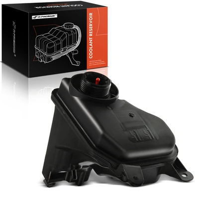 Engine Coolant Expansion Tank with Cap