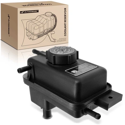 Engine Coolant Expansion Tank with Cap