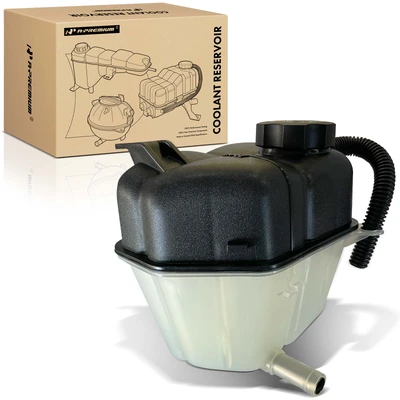 Engine Radiator Coolant Reservoir with Pressure Cap