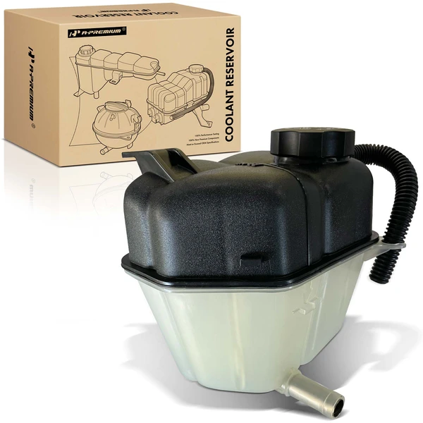 Engine Radiator Coolant Reservoir with Pressure Cap for Cadillac CTS 2008-2015