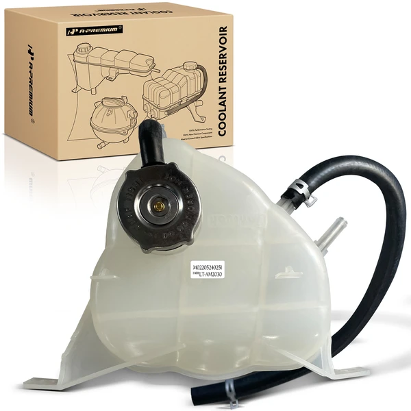 Engine Coolant Reservoir Tank with Cap for Jeep Wrangler JK 2007-2008 V6 3.8L GAS