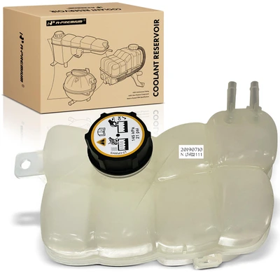 Engine Coolant Reservoir Tank with Cap