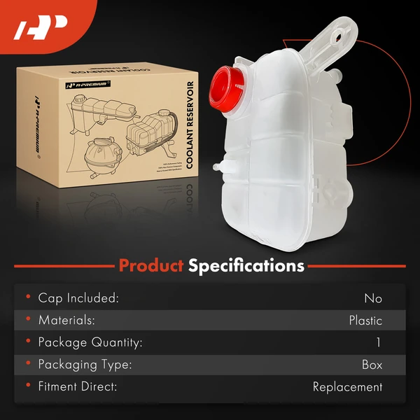 Radiator Coolant Reservoir for Chevrolet Trax 2021-2022 Buick Encore 2016-2022