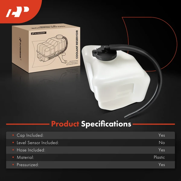 Engine Coolant Reservoir with Cap for Toyota Camry Lexus ES330 2004-2006 ES300