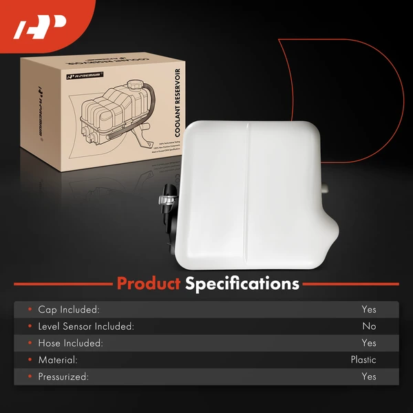 Engine Coolant Reservoir with Cap for Lexus GS300 GS350 GS430 GS460