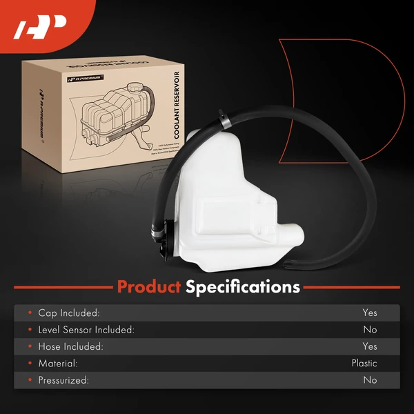 Coolant Reservoir with Cap & Hose for Lexus RX300 2001-2003 V6 3.0L