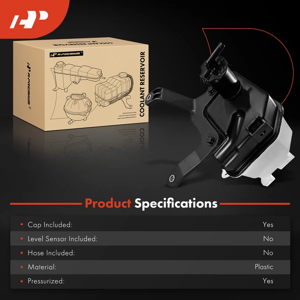 Engine Coolant Reservoir with Cap for Mazda CX-30 2020-2023 2.0L 2.5L