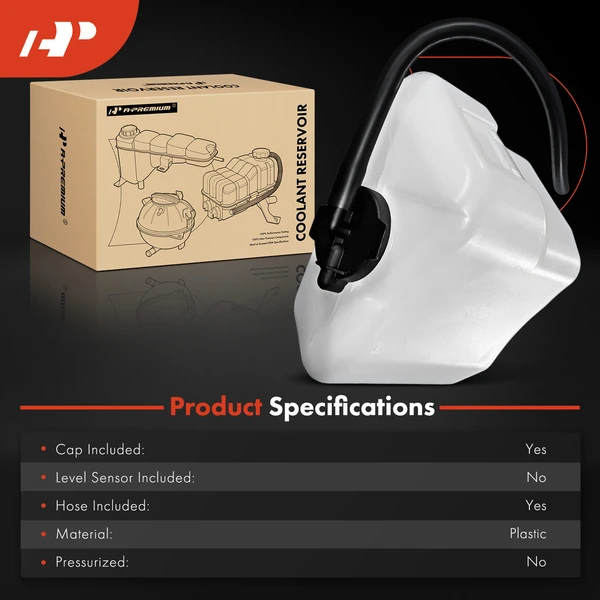 Coolant Reservoir with Cap for Toyota Camry Lexus ES300 2002-2003 ES330 2004-2006