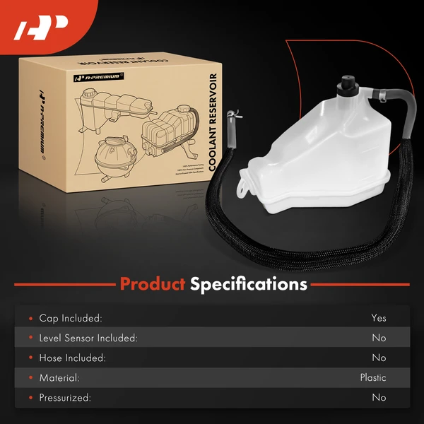 Coolant Reservoir with Cap for Nissan Altima 2019-2023
