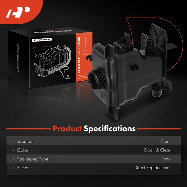 Coolant Expansion Tank Reservoir for BMW X5 19-21 530i 540i 17-19 750i 16-19